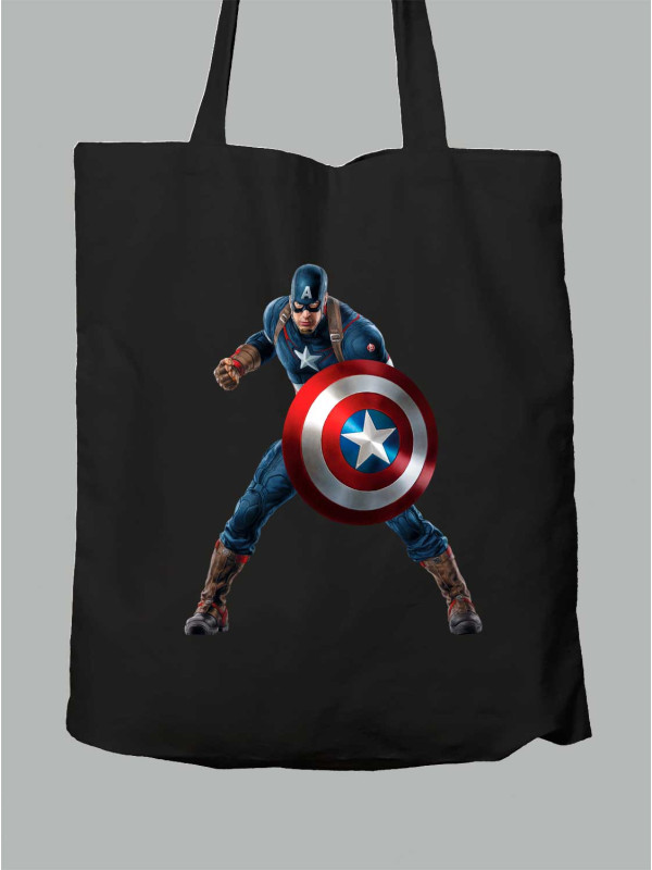 Екосумка Капітан Америка в дії - Captain America in action, 24010664