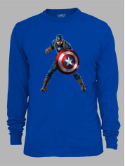 Світшот Капітан Америка в дії - Captain America in action, 24010664