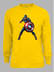 Світшот Капітан Америка в дії - Captain America in action, 24010664