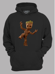 Худі Грут маленький танцює - Little Groot is dancing, 24010679