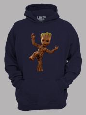 Худі Грут маленький танцює - Little Groot is dancing, 24010679