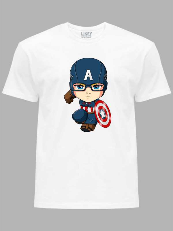 Футболка Капітан Америка дитина - Captain America is kid, 24010683