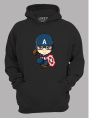 Худи Капитан Америка ребенок - Captain America is kid, 24010683