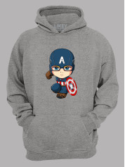 Худи Капитан Америка ребенок - Captain America is kid, 24010683