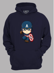 Худи Капитан Америка ребенок - Captain America is kid, 24010683