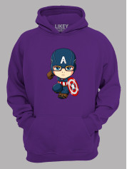Худи Капитан Америка ребенок - Captain America is kid, 24010683