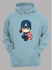 Худи Капитан Америка ребенок - Captain America is kid, 24010683