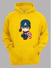 Худи Капитан Америка ребенок - Captain America is kid, 24010683