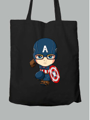 Екосумка Капітан Америка дитина - Captain America is kid, 24010683