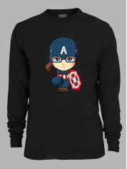 Світшот Капітан Америка дитина - Captain America is kid, 24010683