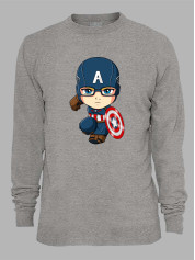 Світшот Капітан Америка дитина - Captain America is kid, 24010683