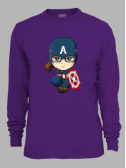 Світшот Капітан Америка дитина - Captain America is kid, 24010683