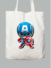 Екосумка Капітан Америка дитина - Captain America is kid, 24010686