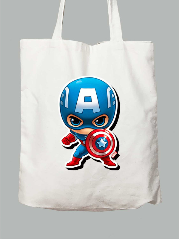 Екосумка Капітан Америка дитина - Captain America is kid, 24010686