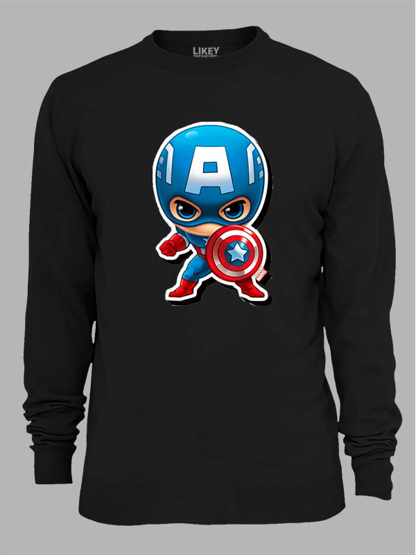 Світшот Капітан Америка дитина - Captain America is kid, 24010686