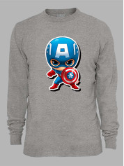 Світшот Капітан Америка дитина - Captain America is kid, 24010686