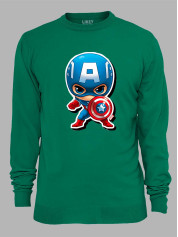 Світшот Капітан Америка дитина - Captain America is kid, 24010686