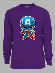 Світшот Капітан Америка дитина - Captain America is kid, 24010686