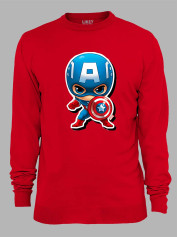 Світшот Капітан Америка дитина - Captain America is kid, 24010686