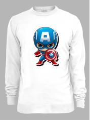 Світшот Капітан Америка дитина - Captain America is kid, 24010686