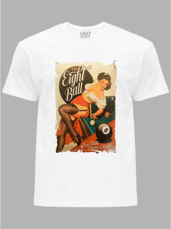 Футболка Більярд Шар Вісімка - Eight Ball, 24022172
