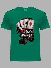 Футболка Щасливий переможець - Lucky Winner, 24022181