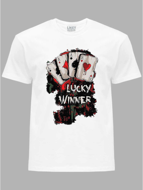 Футболка Щасливий переможець - Lucky Winner, 24022181
