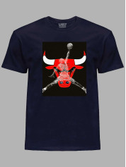 Футболка Чикаго Буллз и Джордан - Chicago Bulls and Jordan, 24022218