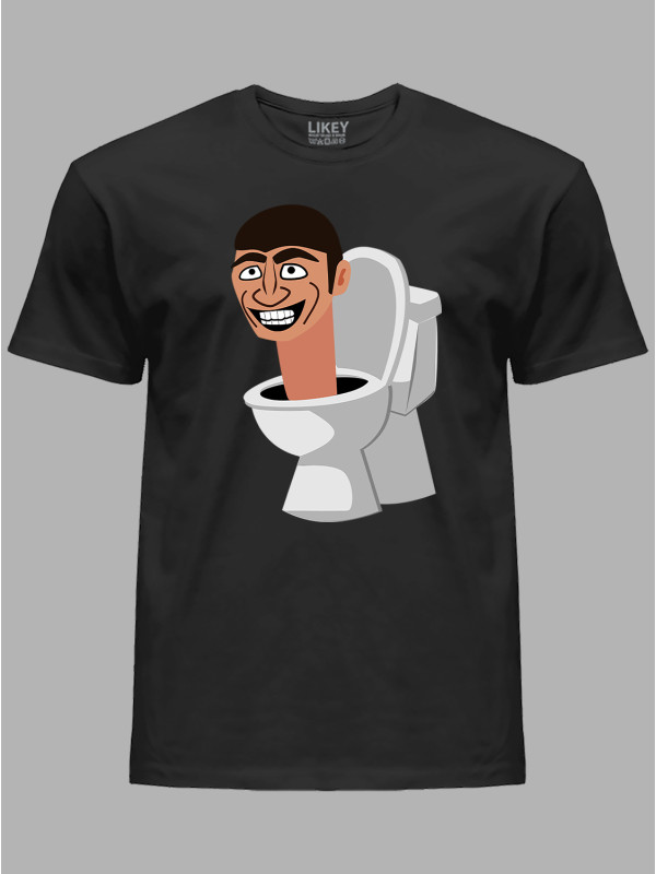 Футболка детская с принтом "Скибиди туалет сбоку" (240703118)