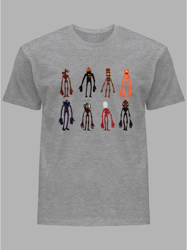 Футболка детская с принтом "Siren head (Сиреноголовые)" (240803119)