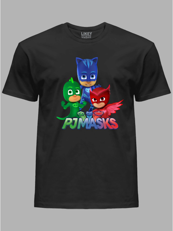 Футболка детская с принтом "PJ Masks (Герои в масках)" (240803129)