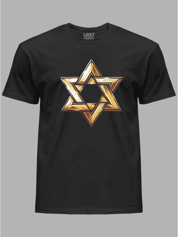 Футболка чоловіча "Зірка Давида" (24090002)