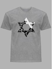 Футболка чоловіча "Щит Давида" (24090004)