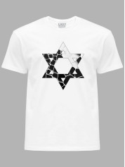 Футболка чоловіча "Щит Давида" (24090004)