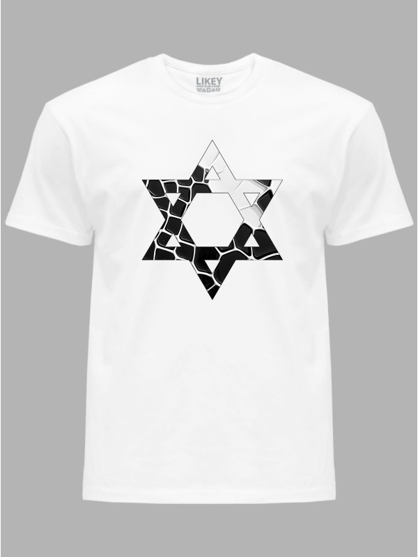Футболка чоловіча "Щит Давида" (24090004)