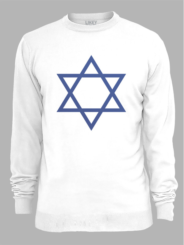 Світшот "Яскрава Зірка Давида" (24090007)