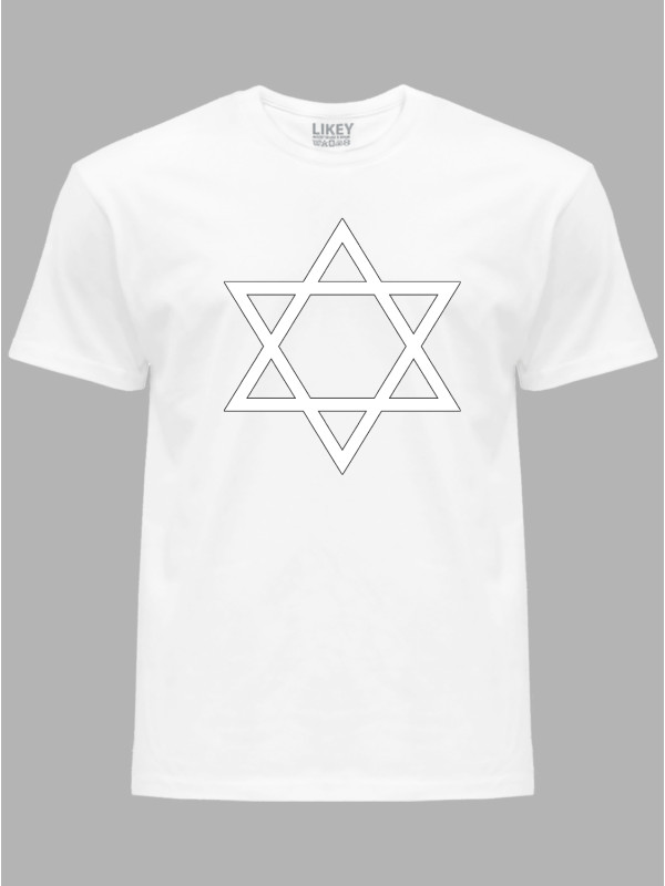 Футболка чоловіча "Зірка Давида / Маген Давид" (24090010)