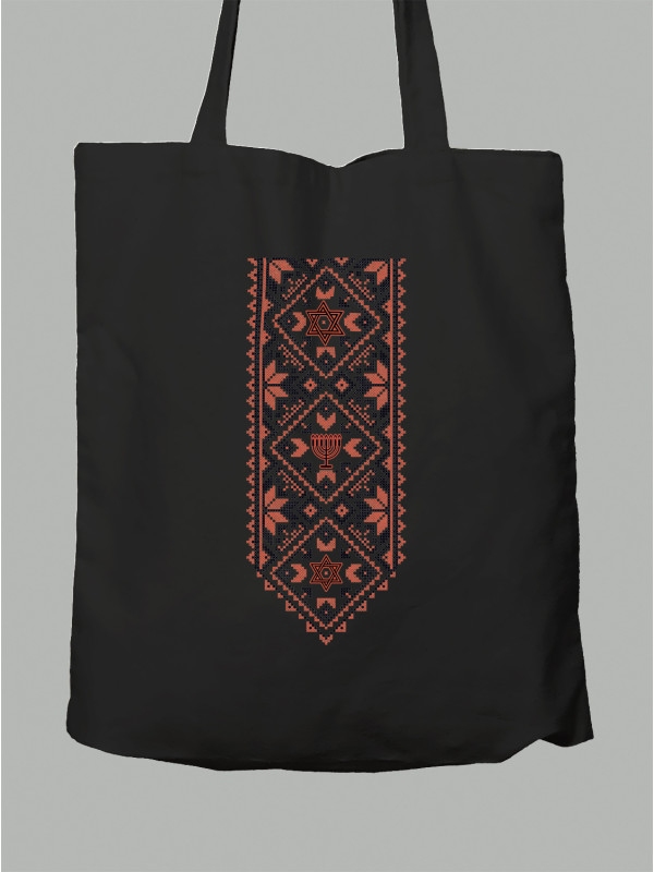 Екосумка "Менора і Щит (Зірка) Давида" (24090013)