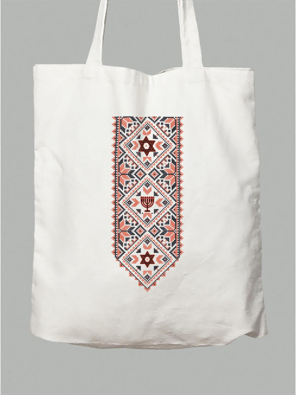 Екосумка "Менора і Щит (Зірка) Давида" (24090013)