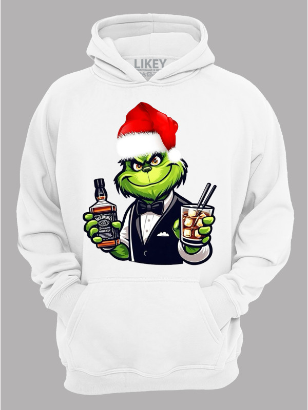 Худі з новорічним принтом "Санта Грінч/Santa Grinch" (24110043)
