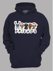 Худі з новорічним принтом "Зоряні Війни - Друзі/Star Wars - Friends" (24110045)