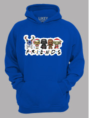 Худі з новорічним принтом "Зоряні Війни - Друзі/Star Wars - Friends" (24110045)
