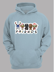 Худі з новорічним принтом "Зоряні Війни - Друзі/Star Wars - Friends" (24110045)