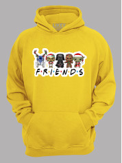 Худі з новорічним принтом "Зоряні Війни - Друзі/Star Wars - Friends" (24110045)