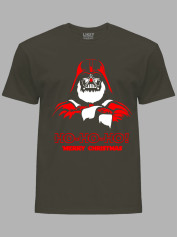 Новорічна футболка чоловіча з принтом "Дарт Вейдер - Щасливого Різдва Хо Хо Хо/Darth Vader - Merry Christmas Ho Ho Ho" (24110048)