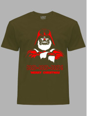 Новорічна футболка чоловіча з принтом "Дарт Вейдер - Щасливого Різдва Хо Хо Хо/Darth Vader - Merry Christmas Ho Ho Ho" (24110048)