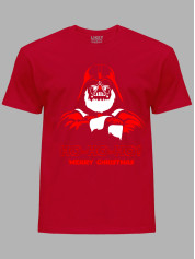 Новорічна футболка чоловіча з принтом "Дарт Вейдер - Щасливого Різдва Хо Хо Хо/Darth Vader - Merry Christmas Ho Ho Ho" (24110048)