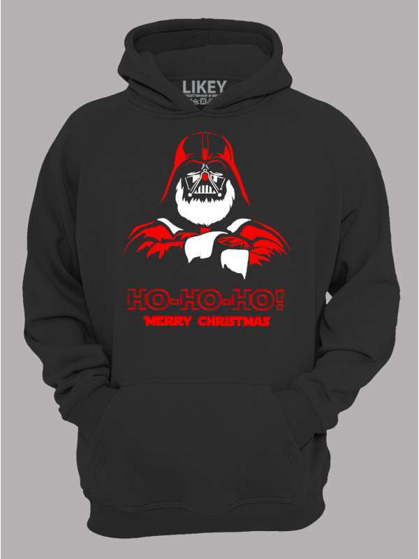 Худі з новорічним принтом "Дарт Вейдер - Щасливого Різдва Хо Хо Хо/Darth Vader - Merry Christmas Ho Ho Ho" (24110048)