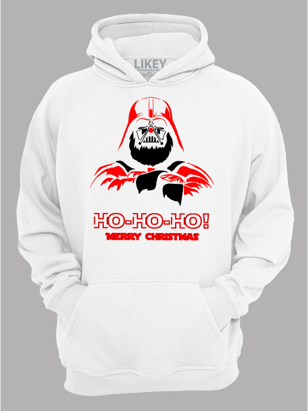 Худі з новорічним принтом "Дарт Вейдер - Щасливого Різдва Хо Хо Хо/Darth Vader - Merry Christmas Ho Ho Ho" (24110048)