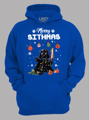 Худи с новогодним принтом "Счастливого Ситхства/Merry Sithmas" (24110050)